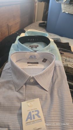 4 Brand New Mens Collar Shirts St. Johns Bay Large Size 