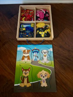 Toy Train, Tool BoxSet,paw Patrol Magnetic Pretnd Play Set