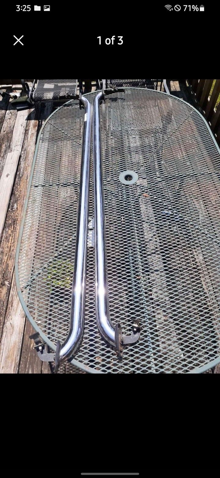 RAM 1500 Truck Bed Rails Stainless Steel Chrome