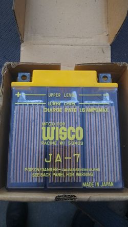 6V NOS japanese 6V dry battery