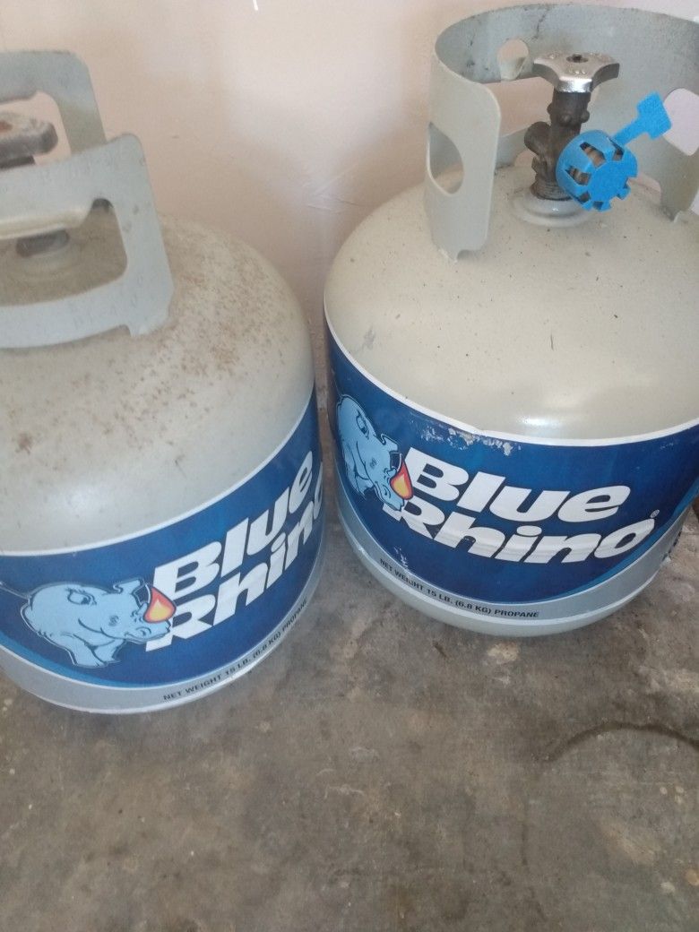 2 Propane Tanks