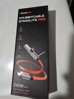 Brand New!! ChubbyCable StandLite Pro 240W Fast-Charging Cable