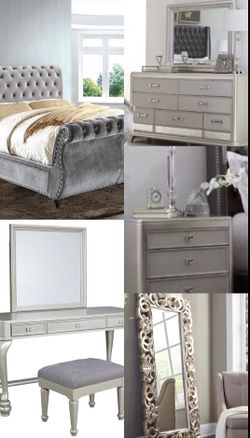 11 piece King Bedroom Set from Ashley Furniture