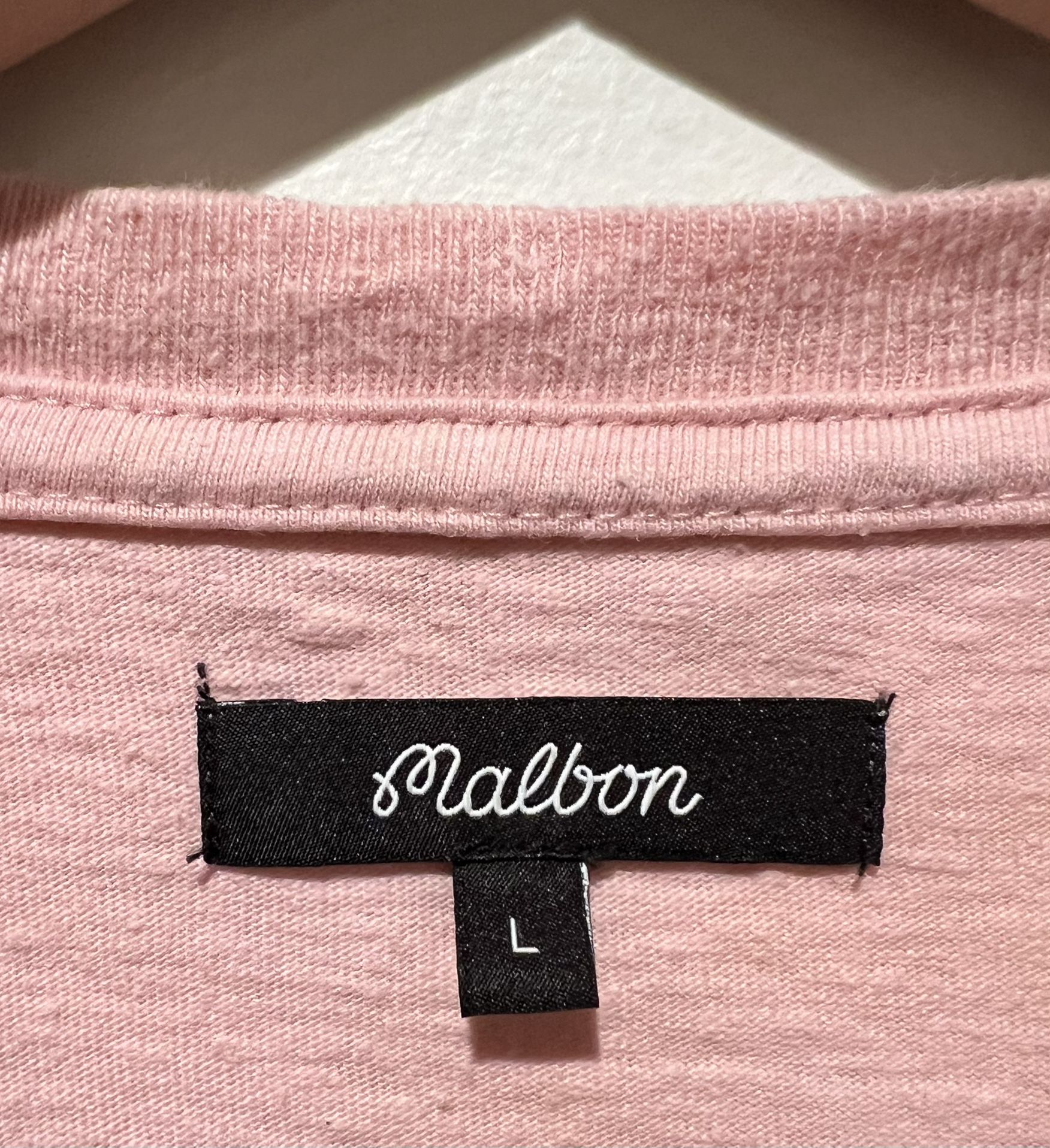 Malbon Golf x Evian 2023 Collaboration Unisex Pink T-Shirt (Size