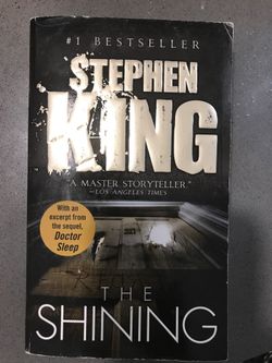 Stephen king book The Shining
