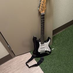 Master Play Electric Guitar 