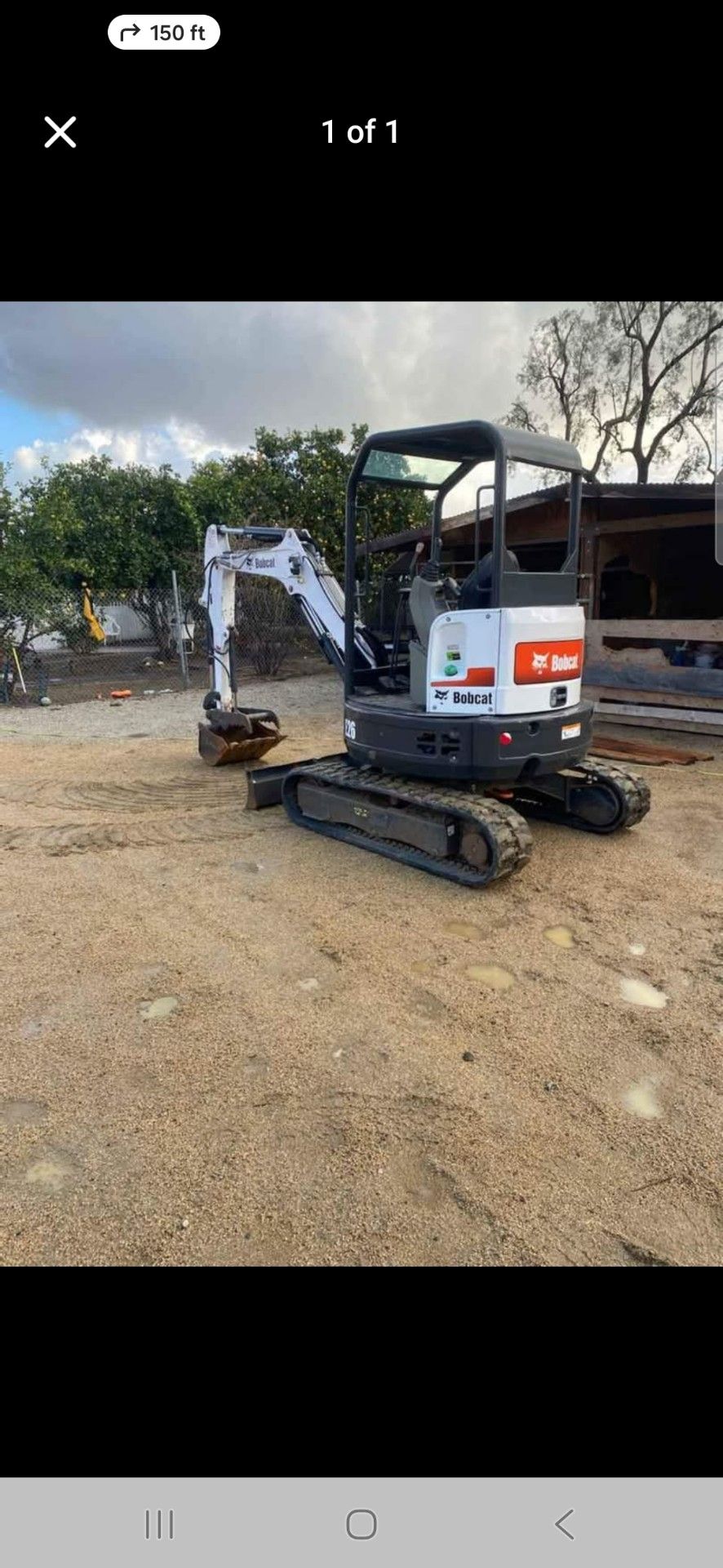 Mini excavator & skid steer &operator