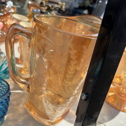 Vintage Carnival Glass Set