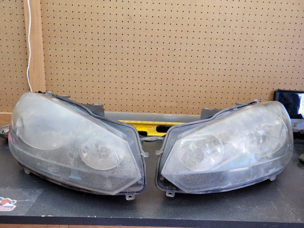 2012 VW GOLF Mk6 Headlights (Pair)