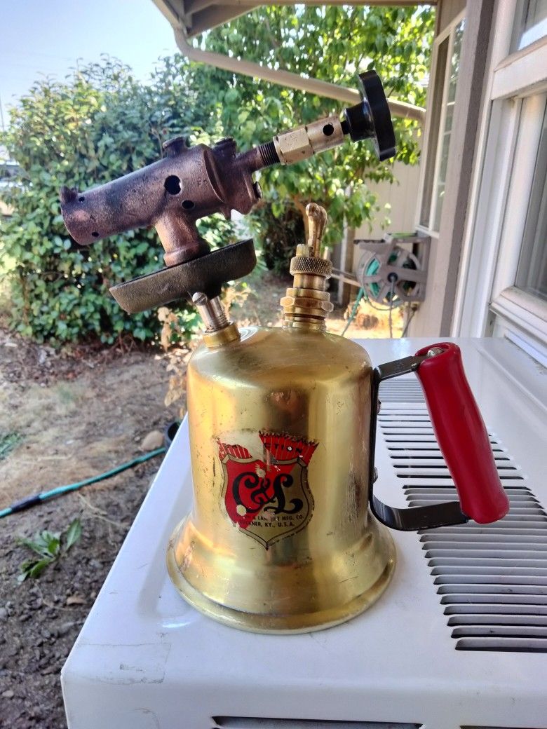 Antique 1921 Clayton & Lambert Blow Torch