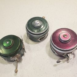 3 Vintage Fishing Reels 