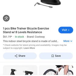 1 PC Bike Trainer Bicycle Exercise Stand $55