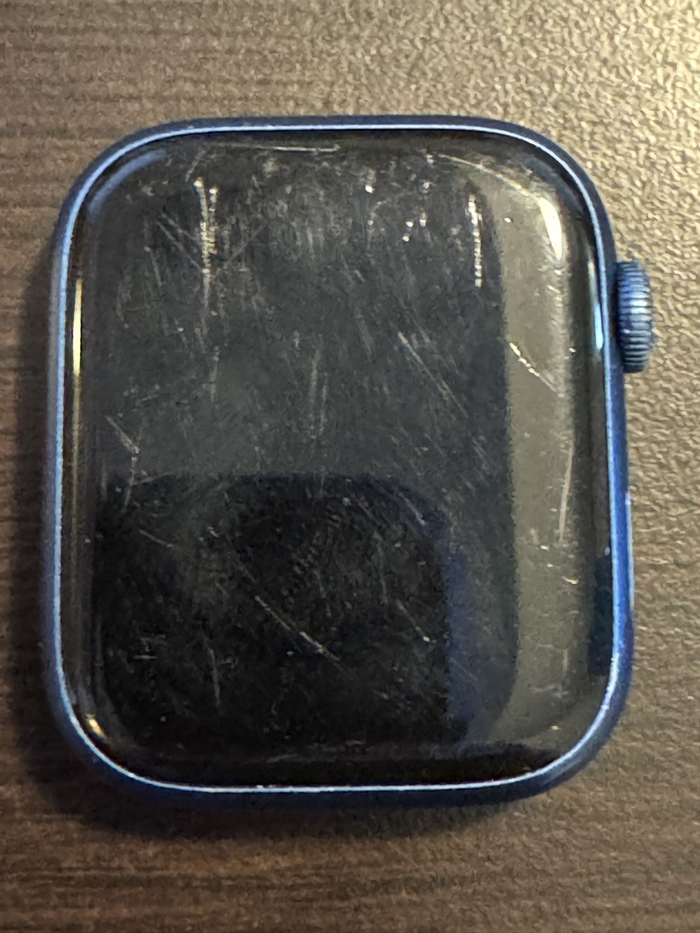 Apple Watch Series 7 45mm Blue Aluminum Case with Abyss Blue Sport Band...