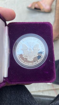 1 oz silver coin 1986