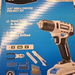 Hart 3/8" Drill /Driver Project Kit