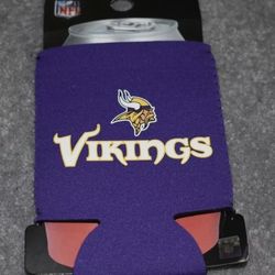 MINNESOTA VIKINGS NFL FOOTBALL SPORTS CAN COOLER HOLDER 