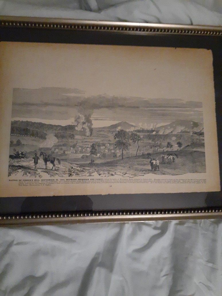 The Battle Of Fischer's Hill Sept.23 1864