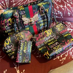 ALBA Graffiti Purse