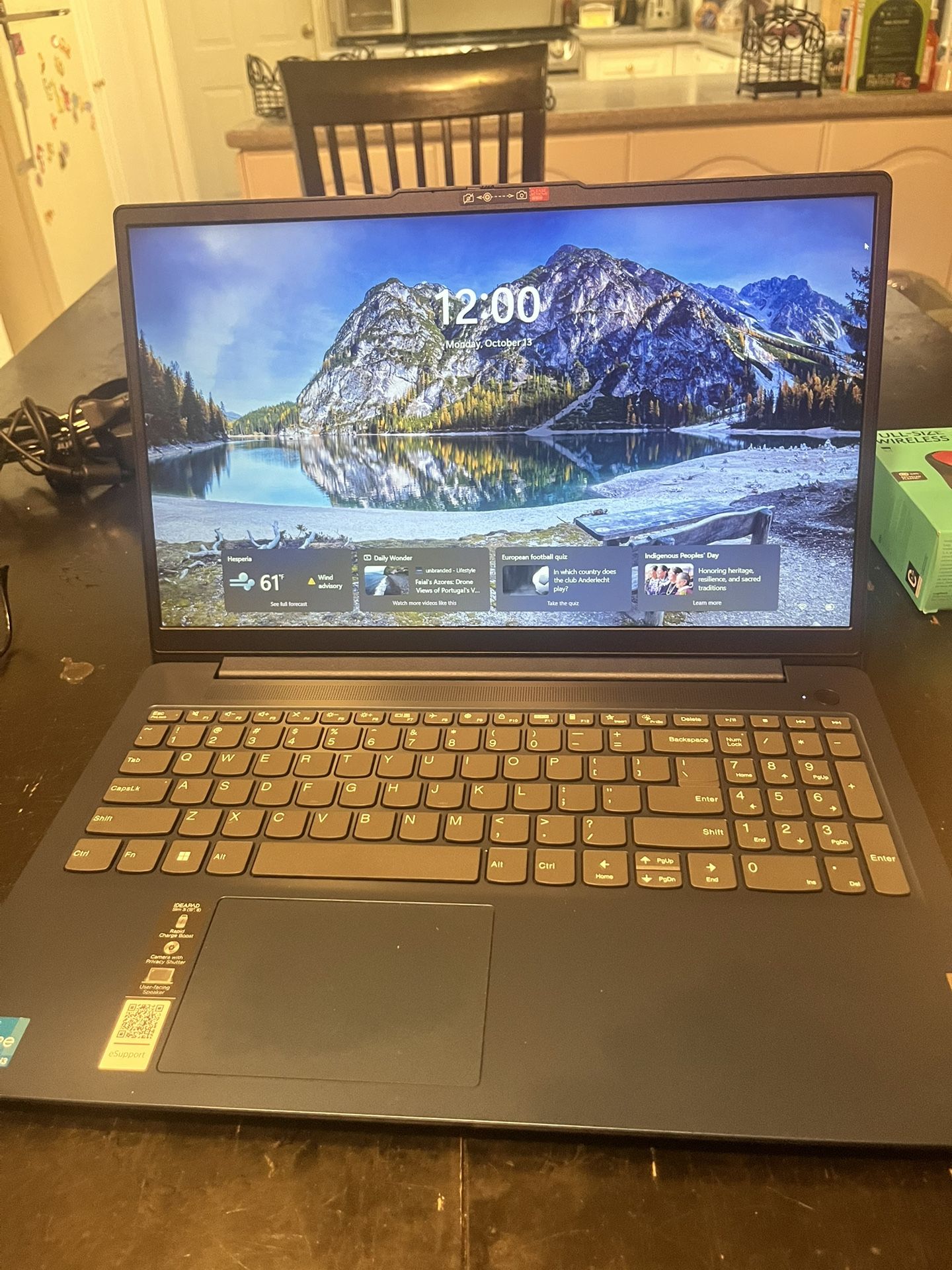 LENOVO LAPTOP COMPUTER 15”