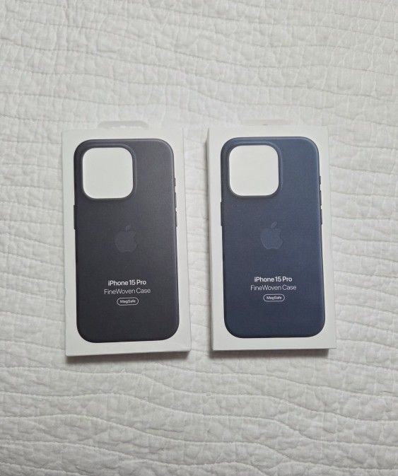 2 Iphone 15 Pro Fine Woven Case