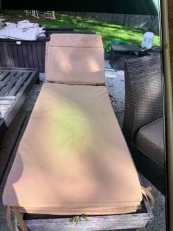 Set of 4 Outdoor lounge chair Cushions