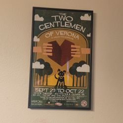 Framer Poster of the Two Gentlemen of Verona