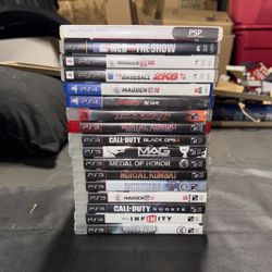 PSP / PS3 / PS4  Games! 