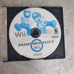 Nintendo wii Mariokart video game. Mario kart