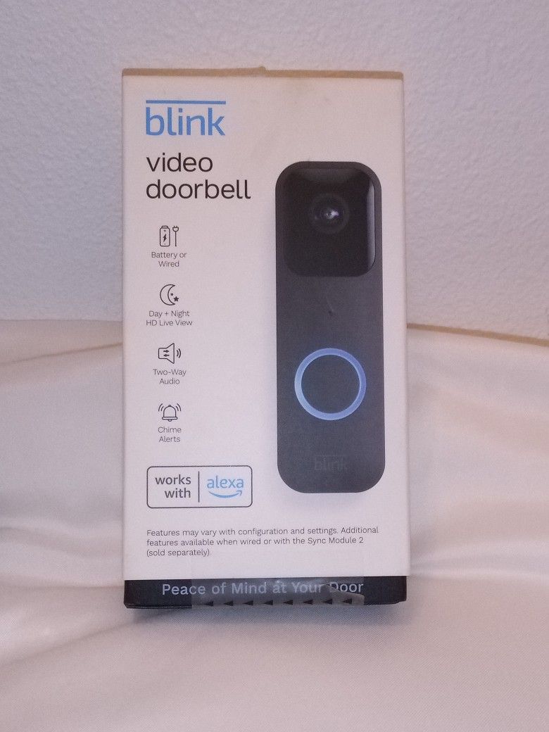 Blink Video Doorbell NIB Unopened