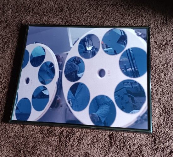 Silicon Wafers on Polishing Machine