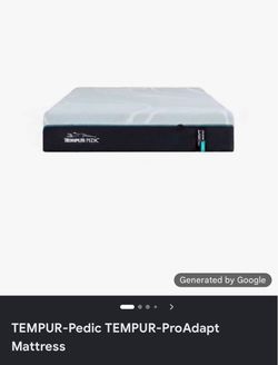 Pro adapt Tempur Pedic King Mattress