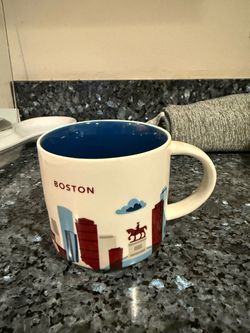 Starbucks Boston You Are Here Mug