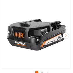 RIDGID 18V 2.0 Ah Lithium-Ion Battery - NEW