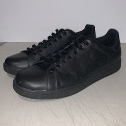 Adidas Stan Smith 2 Triple Black Mens Size 12 Retro OG Sneakers G17076