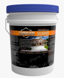 New in box—5 GAL Armor SX5000 WB PRO-Grade Water-Based Silane-Siloxane Water Repellent Concrete And Masonry Sealer