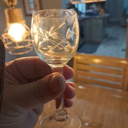 Mini Princess House Champagne/Wine Glasses 