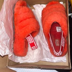 Fluffy Yeah Ugg Slides