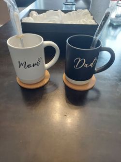 Mom and Dad Cofee Cup Gift Set