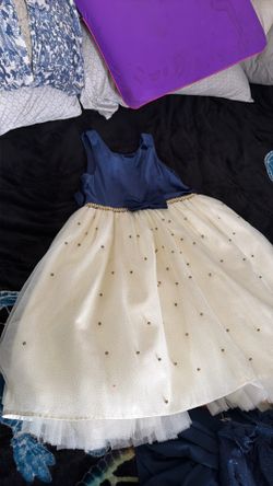 Blue kids dress