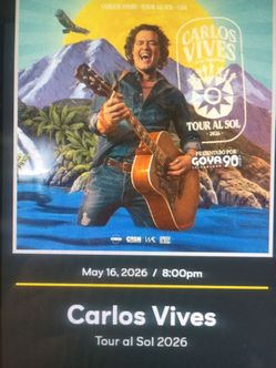 Carlos vives tickets
