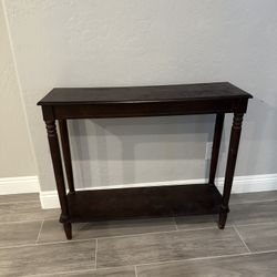 Wood Entryway Or Couch Console Table