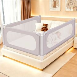 *NEW IN BOX* Queen size  bed toddler railing