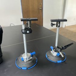 2 manfrotto suction camera mounts