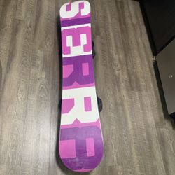Sierra Snowboard Size 152