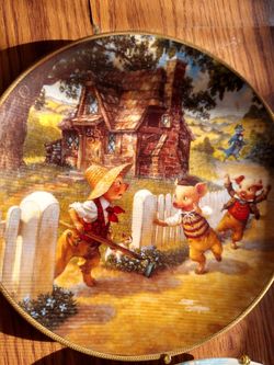 Edwin M Knowles classic fairy tale collector plates
