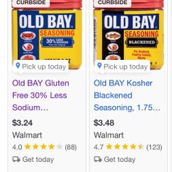 New Old Bay Seasoning