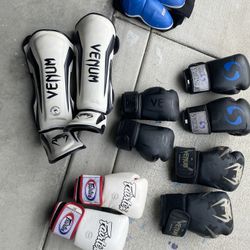 Various Muay Thai/Kickboxing Gear