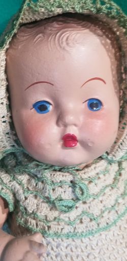 Vintage Antique Haunted Doll