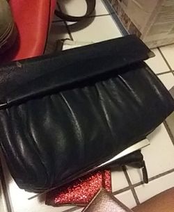 Vintage Leather Clutch
