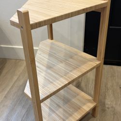 Sink shelf/corner shelf, bamboo